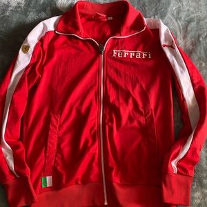Ferrari/Puma athletic jacket. Men’s size small.